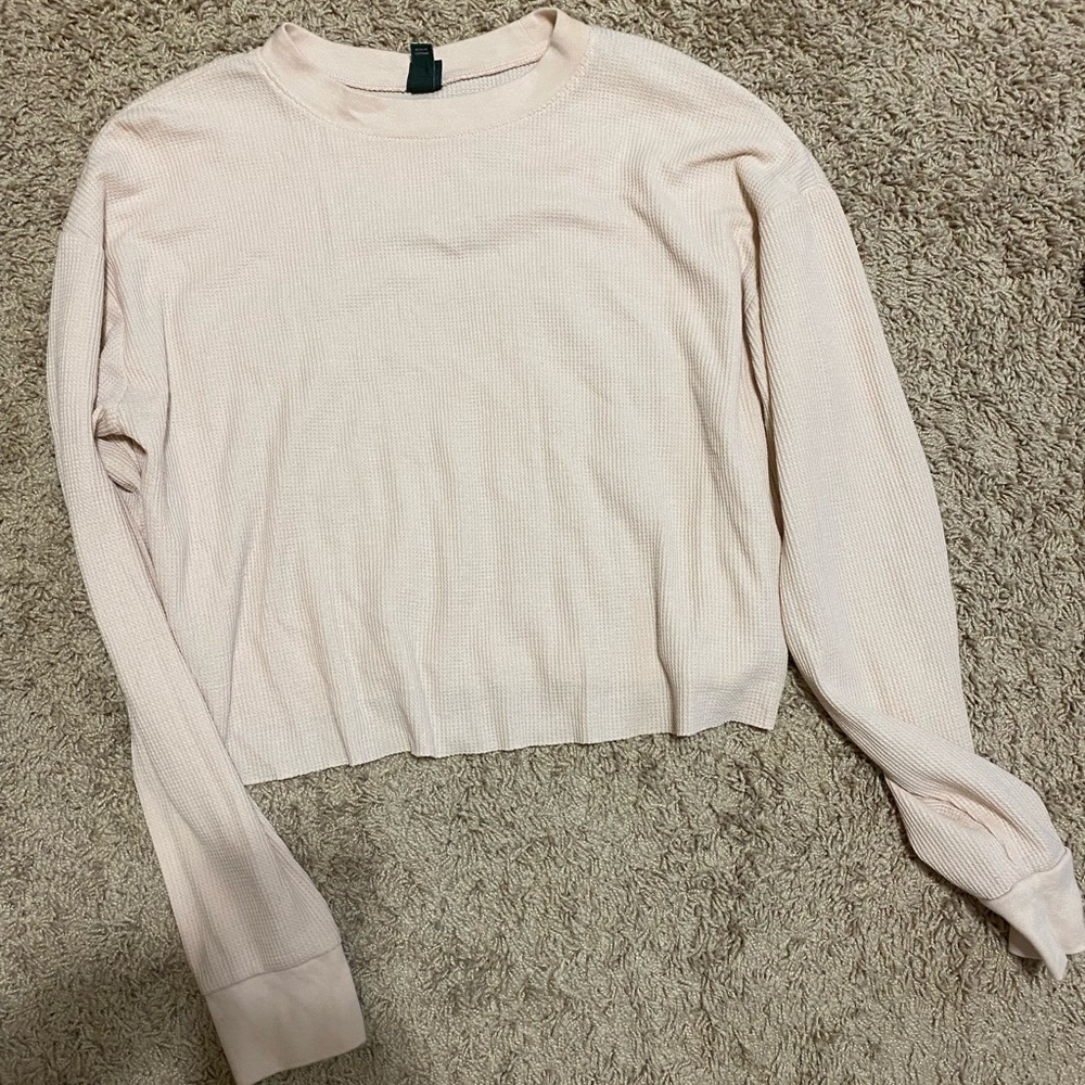 Wild fable cropped long sleeve